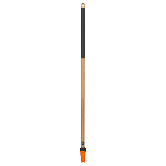 24 SWOPT Multi-Surface Premium Push Broom - 60 Comfort Grip Wooden Handle - EV